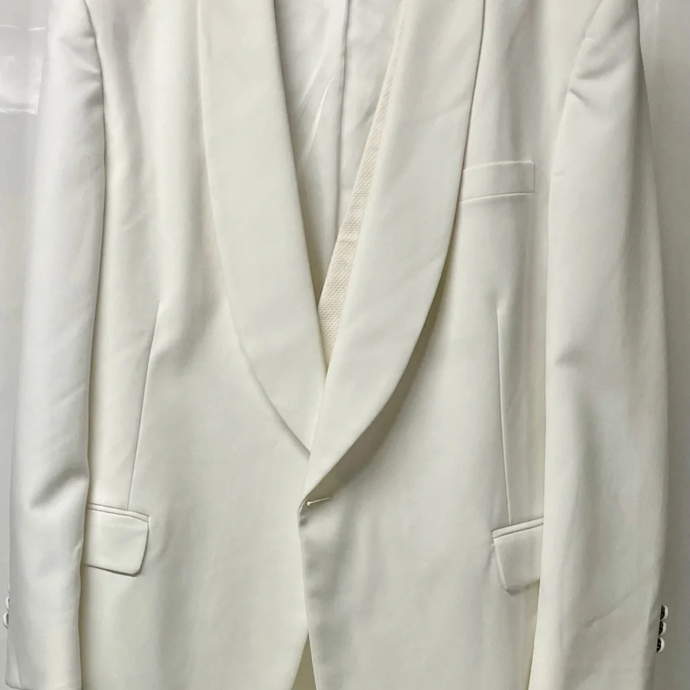Tuxedo Jacket - Elegant Formal Vest Bow Tie Wash and Wear - Picture 13 of 13